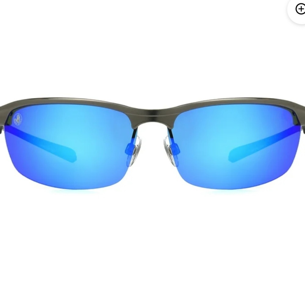 Body Glove Mens Blade Silver Adult Sunglasseses